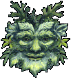 A tribute to the Green Man of old time Pagan lore.